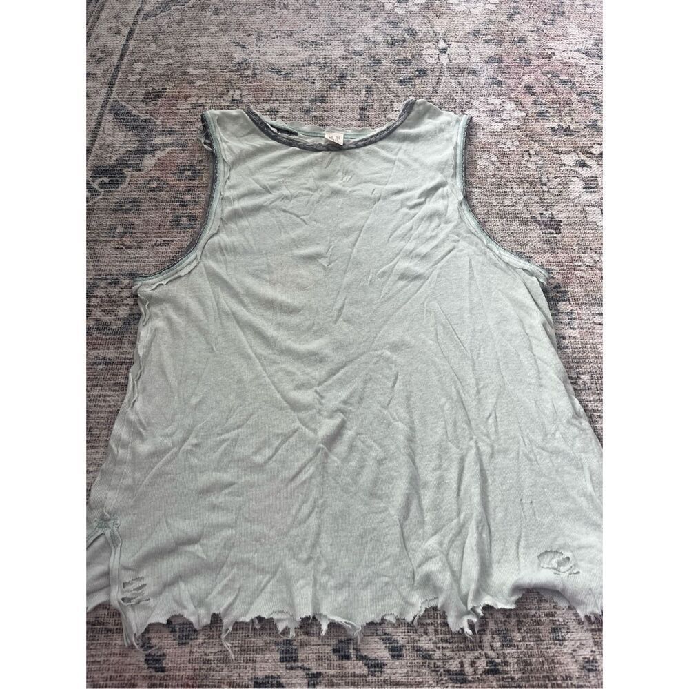 FP We The Free Distressed CrewNeck Tank